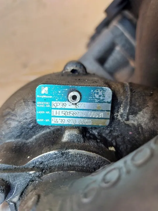 Turbina Bi-Turbo BMW 6 E63 E64 635D 3.0D M57 image 8