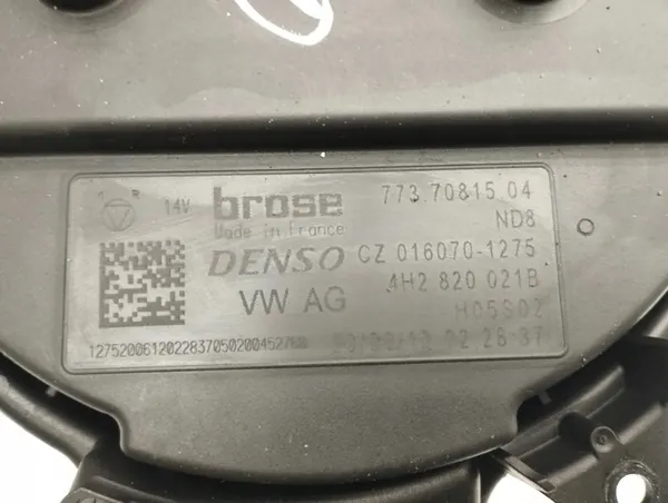 Motor de ventilador Audi A7 S7 4G 2012 image 7