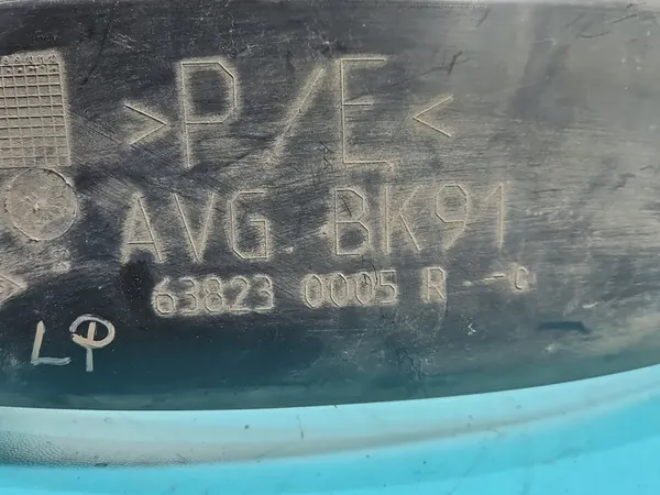 Left Front Wheel Arch Renault Laguna III 63823-0005R image 3