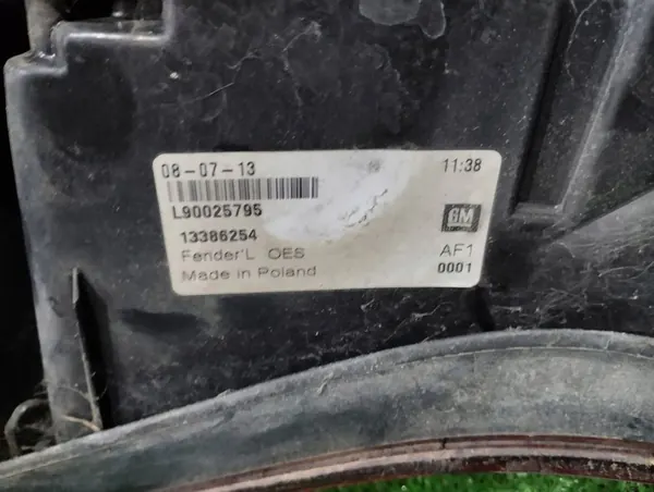 Vänster bakljus Opel Astra J IV GTC 09- 13386254 image 3