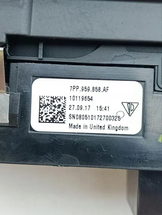 Raamopenerknop Porsche CAYENNE 2015 Links Voor 7PP959858A image 8