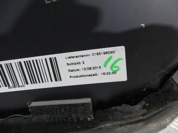 Luna trasera Mercedes W205 OEM 205/080 Usada image 7