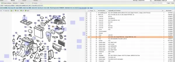 Motor de aquecimento Saab 9-3 Ver2 2008 13250115 image 5