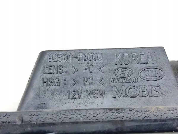 Éclairage Tableau de Bord Arrière Gauche OEM 92501-F6000 image 3