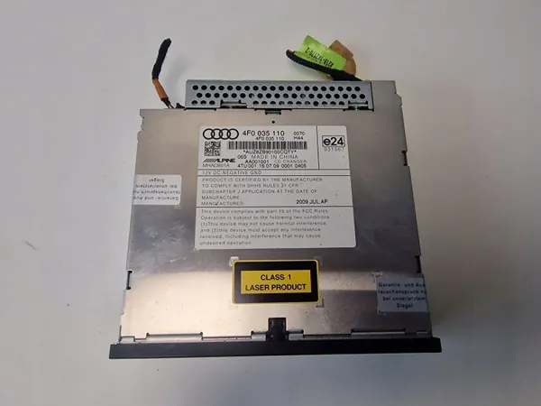 Audi CD-vaihtaja OEM 4F0035110 Q7 A6 C6:lle image 2