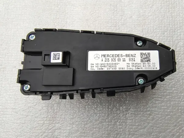 Mercedes w205 w447 schakelaar raam spiegelpaneel A2059057011 image 2