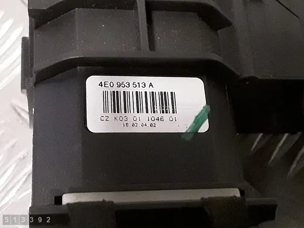 Brytare Audi A4 B6 2003 4e0953513a image 6