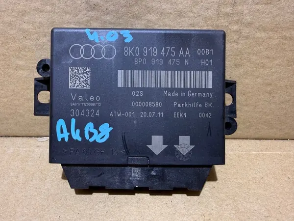 Module de contrôle de stationnement Audi A4 B8 A5 8T 8K0919475AA image 2