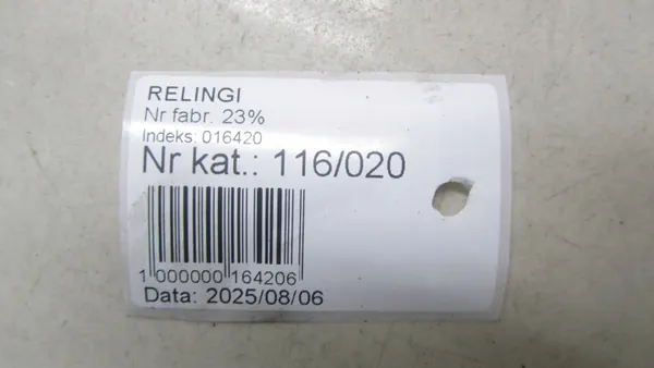 Deurgeleider Rechts Renault OE 116/020 image 5