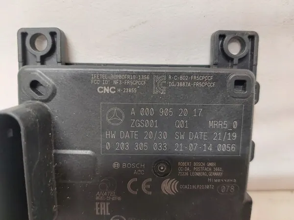Capteur Radar Mercedes-Benz OE A0009052017 image 2