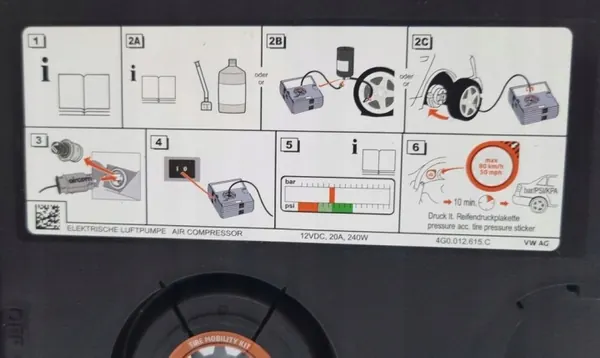 Gebruikte compressorpomp OEM 4G0012615C Audi VW Skoda image 5