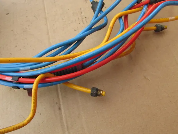 Conduite de pression suspension air Audi Q7 4L 2007 OEM image 5