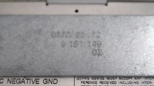 BMW DVD-vaihtaja OEM 9 151 149 02 - Käytetty image 4