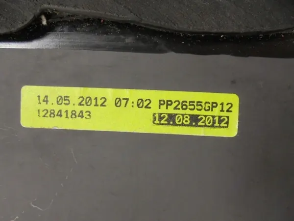 Vidro lateral traseiro esquerdo OEM 12841843 para Opel Zafira C image 6