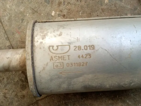 OEM TŁUMIK Silenciador Central e Traseiro Kia Sorento I image 8