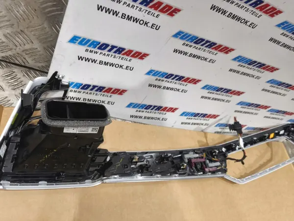 BMW 8745186 Garniture Aluminium Console Centrale image 10