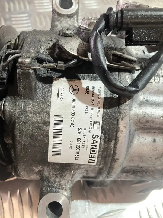 Compresor de Aire Acondicionado Mercedes A-Class W177 1.5 CDI A0008306202 image 4