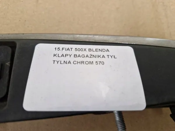 Fiat 500X Kofferbakklep Afwerking OEM HGF5GYHUJI image 10