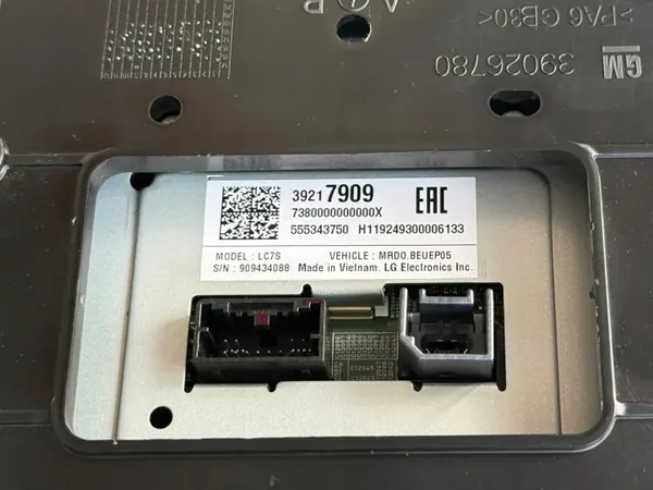 Radio-Display OEM 39217909 für Opel Astra K 2019 image 5