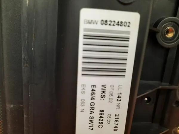 Verrou de Toit Ouvrant BMW OEM 08224802 pour E46 image 9