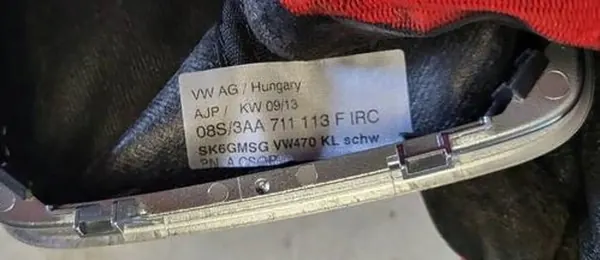 VW PASSAT CC Vaihdepyörä 3AA711113F image 2