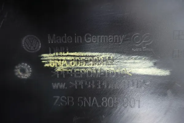 Reforço OEM 5NA805903H Para-choques Dianteiro VW Tiguan II image 9