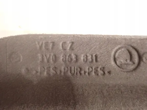 Motorhaubenisolierung SKODA SUPERB III 2015- 3V0863831 image 2