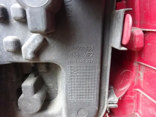 VW SHARAN 7N 10-20 Lámpara Trasera Izquierda 7N0945095G image 5