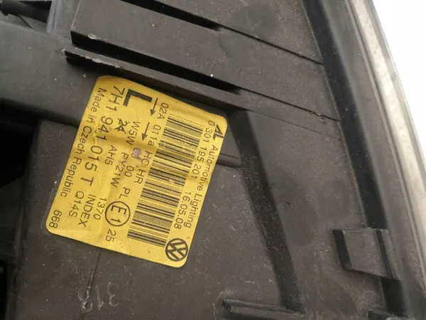 Farol dianteiro esquerdo VW T5 03-10 7H1941015T image 5