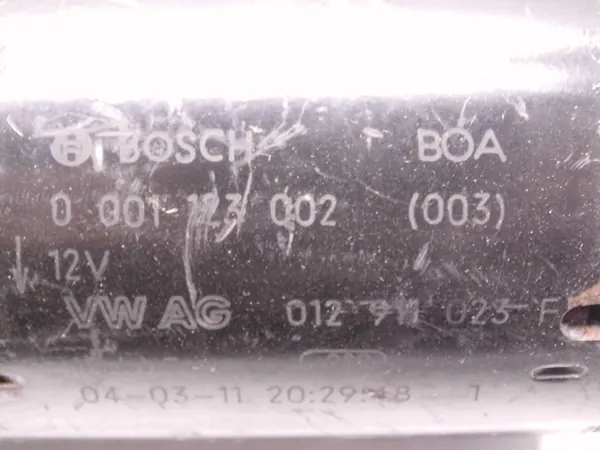 Motor de arranque VW Touareg 7L Porsche Cayenne 3.2 V6 OEM image 4