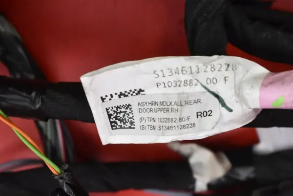 Cableado Puerta Trasera Derecha OEM 1032882-80-F Tesla X image 5