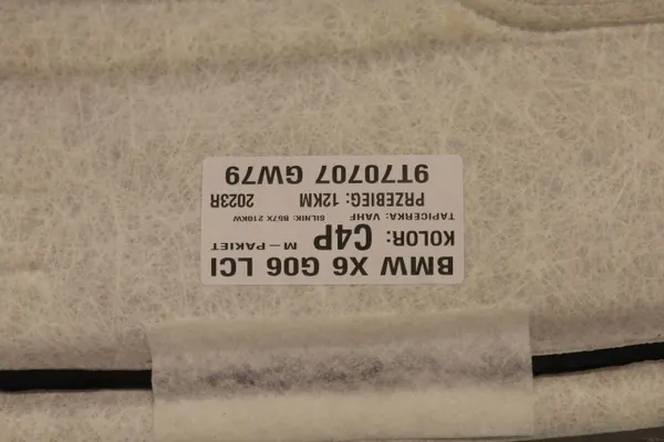 OEM 9874482MWGK Takfoder Svart Antracit BMW X6 G06 image 5