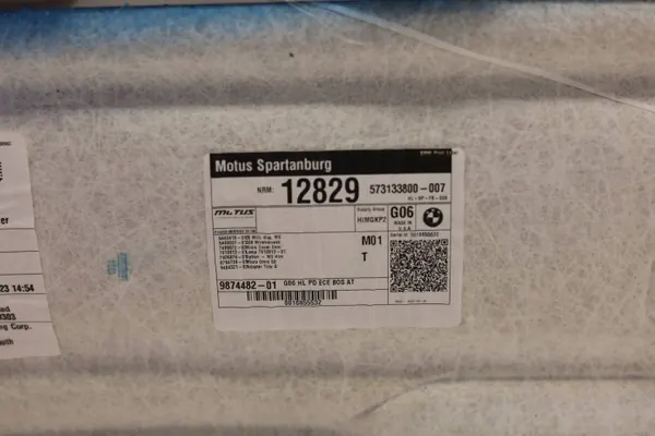 OEM 9874482MWGK Takfoder Svart Antracit BMW X6 G06 image 6