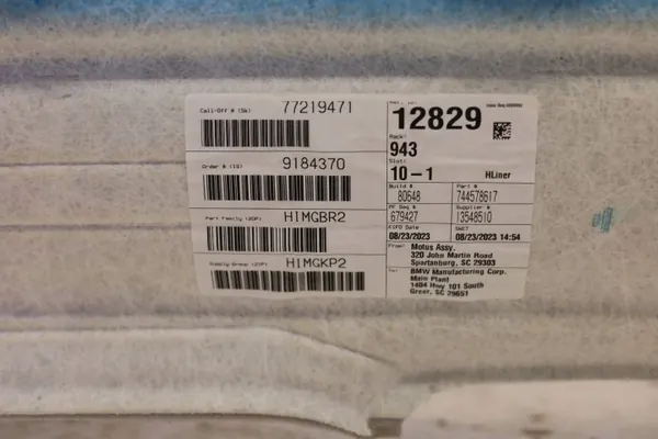 OEM 9874482MWGK Takfoder Svart Antracit BMW X6 G06 image 7