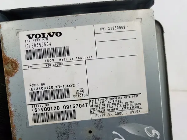 Volvo-module OEM 30659504 voor V60 S60 II image 4