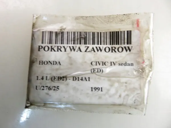 Honda Venttiilikansi OEM POKRYWA ZAWORÓW Civic IV 1.4L image 8