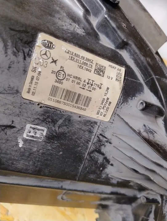 Full LED Koplamp Mercedes W212 LIFT A2128204939 A2128205039 image 6