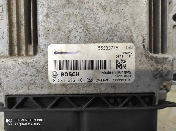 ECU Dator Fiat Doblo II Lift Opel Combo D 1.6 M-Jet 55282775 image 2