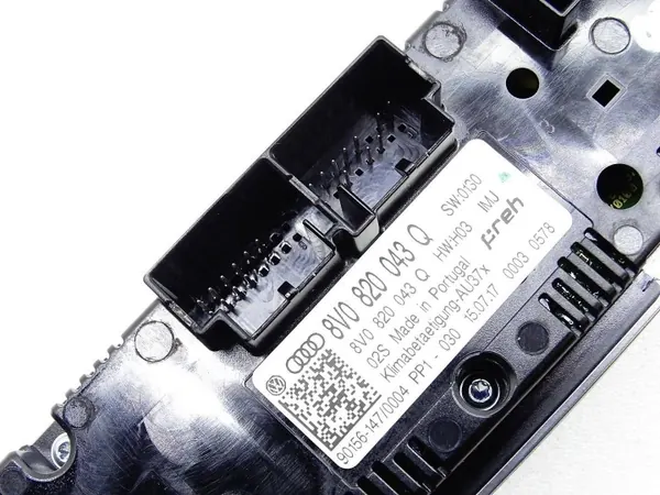 Panel Calefacción Aire Acondicionado Audi A3 8V OEM 8V0820043Q image 6