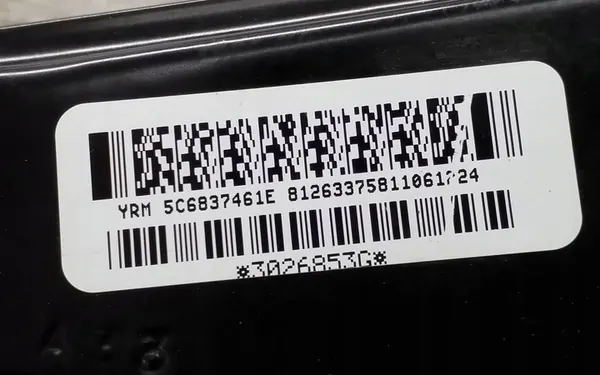 Mecanismo de elevação de vidro dianteiro sem motor 5C6837461E image 2