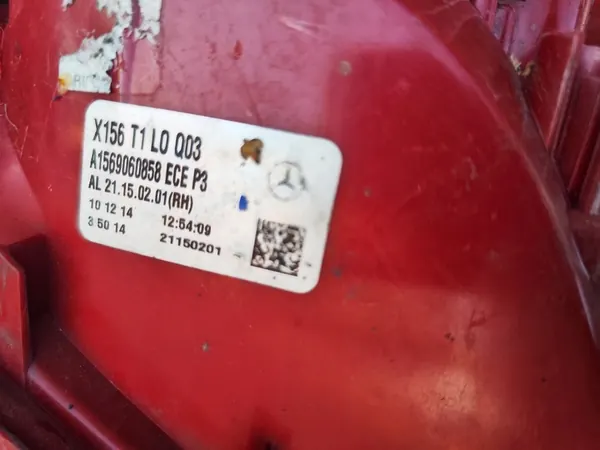 Luz Trasera Derecha Mercedes W156 GLA 2015 image 7