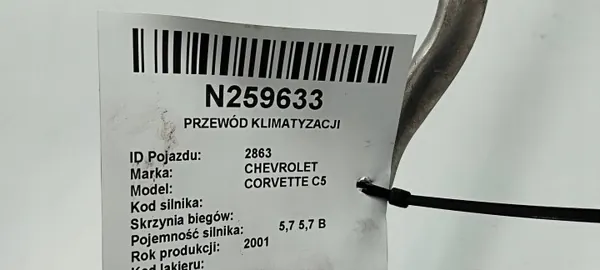 OSUSZACZ Secador Ar Condicionado Chevrolet Corvette C5 image 6