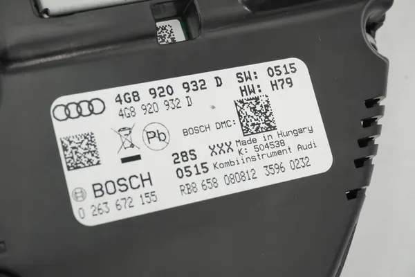 Audi A6 Mittaristo 4G8920932D image 8