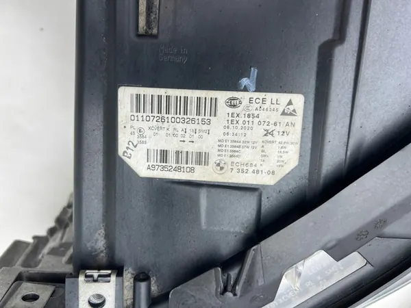 Farol LED Adaptativo Esquerdo BMW 5 F10 F11 LCI Completo 7352481 image 4