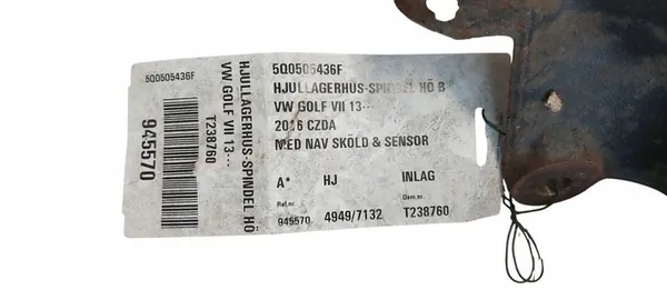 Volkswagen OE 5Q0505436F snodo sterzo posteriore P image 3