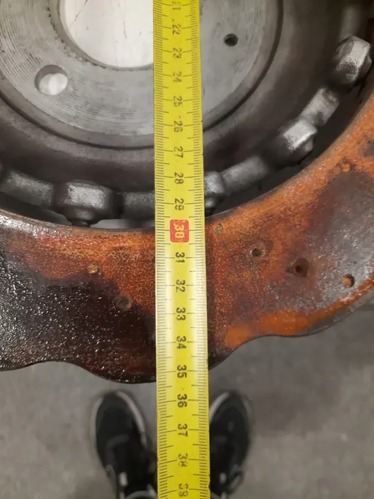 AUDI RS6 13- 4G0 C7 Disco Traseiro Ventilado image 8