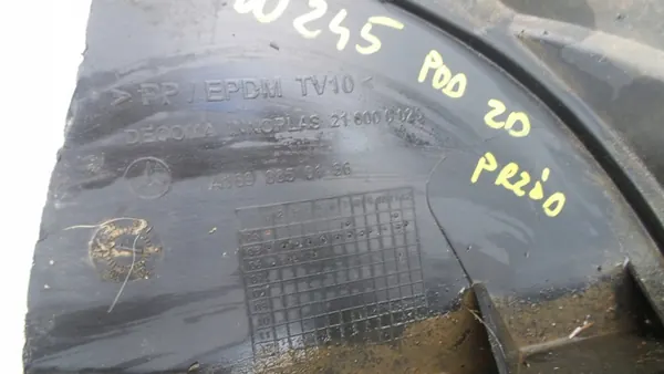 Nedre Stötfångardeksel - MERCEDES W169 W245 A1698850136 image 5