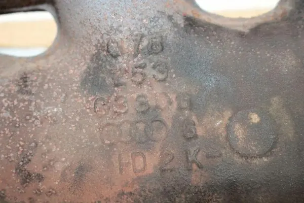 Coletor de escape AUDI A6 AVANT 2.4L gasolina image 4