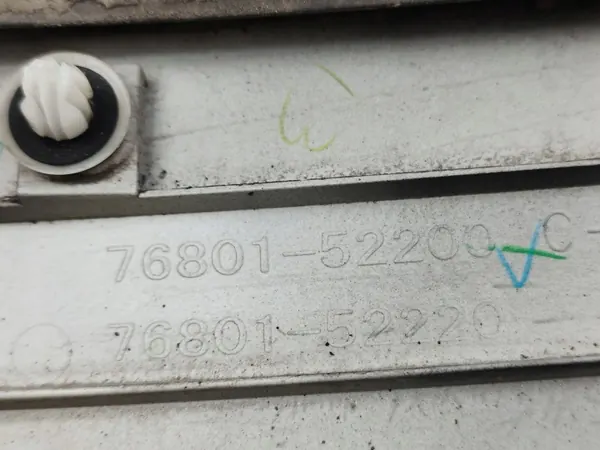 Toyota OE 7680152200 instrumentpanel belysningsremsa image 6