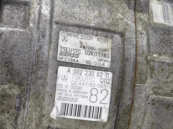 Compresor de Aire Acondicionado Mercedes-Benz S 320 L W221 A0022308211 image 4